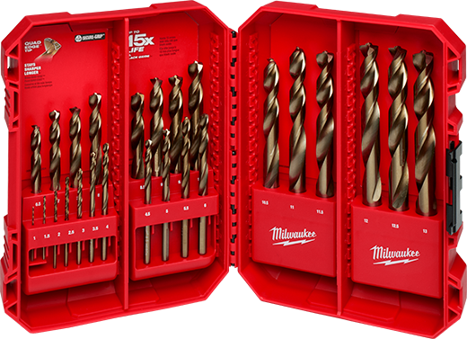 RED HELIX™ Cobalt Metric Drill Bit Set – 25PC 48-89-2531