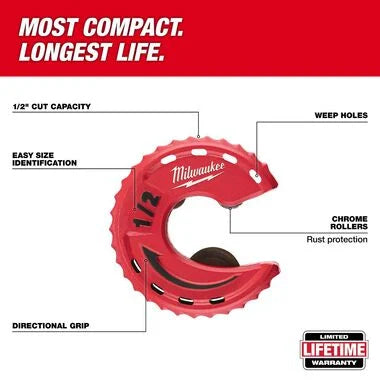 Milwaukee Close Quarters Tubing Cutter Set, 3 Piece 48-22-4267