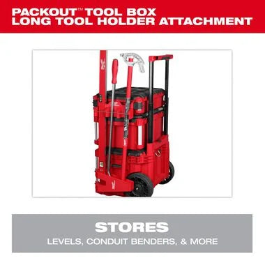 Milwaukee PACKOUT Tool Box Long Tool Holder Attachment 48-22-8607