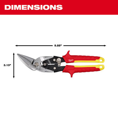 Milwaukee Straight Cutting Offset Aviation Snips 48-22-4562