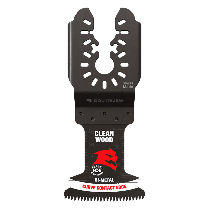 Oscillating Multi-Tool Blades Clean Wood