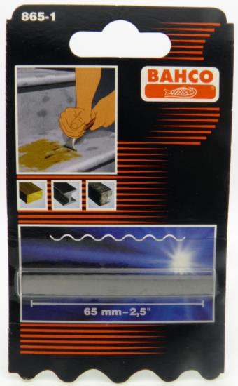 BAHCO® Replacement Carbide Scraper Blade, 2.5" Long Wavy Double Edged. Use In Scrapers # 650 & 665. Williams® # BAH865-1