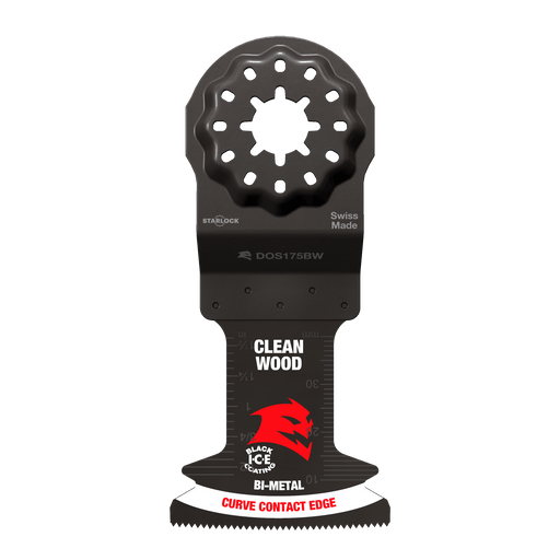 Oscillating Multi-Tool Blades Clean Wood