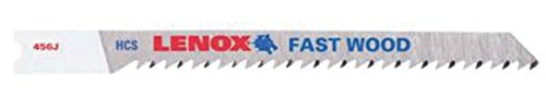 Lenox 20756CT456J 4" X 5/16" 6 TPI U-Shank Jig Saw Blades 2 Count