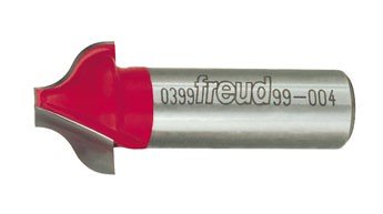 Freud 99-004: 15/64" Radius Standard Ogee Groove Bit with 1/2" Shank