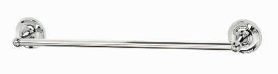 HOMEWERKS WORLDWIDE 623965 Bay pointe Chrome Round Towel Bar, 24"