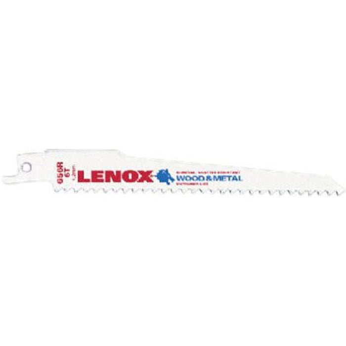 LENOX Tools Wood Cutting Reciprocating Saw Blade with Power Blast Technology, Bi-Metal, 6-inch, 6 TPI