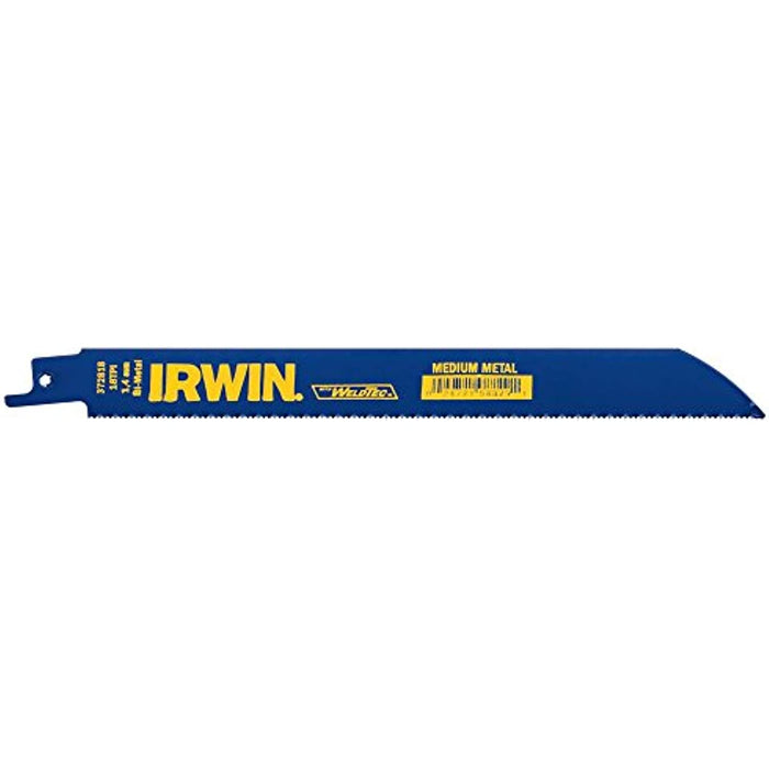 IRWIN Tools Metal Cutting Reciprocating Saw Blade, 8-Inch, 18 TPI (372818)