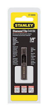 Jore St-02404 "diamond Tile" Drill Bit 3/8" - Black Oxide