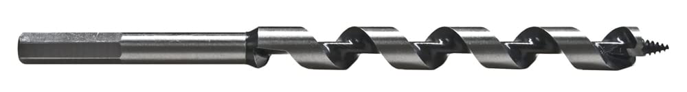 Century Drill & Tool 38524 Ship Auger Bit, 7-1/2" x 3/8"