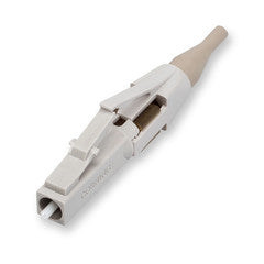 Corning 95-000-99 Unicam High-performance Connector, LC, 62.5/125 um Multimode (OM1), Ceramic Ferrule, Single Pack, Beige Housing, Beige Boot