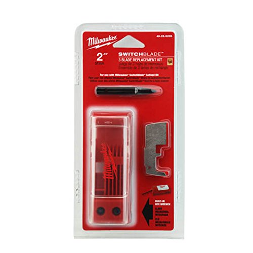 Milwaukee 48-25-5235 2-Inch Switchblade 3 Blade Replacement Kit