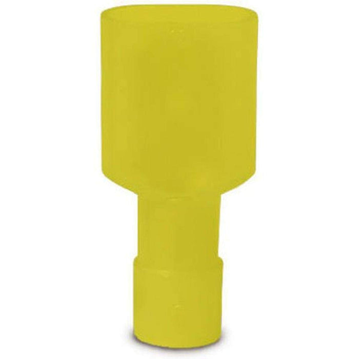 Gardner Bender 10-155F Disconnect Female, Fully-Insulated Barrel, 12-10 AWG, 1/4 in. Tab, Yellow