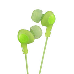 JVC Gumy Plus Inner-Ear Earbuds, Green
