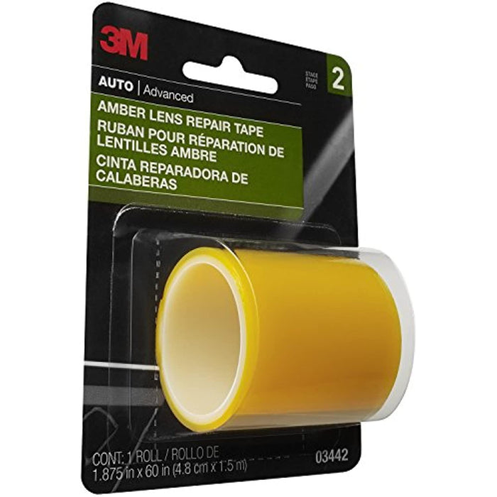 3M Amber Lens Repair Tape, 03442, 1.875 in x 60 in