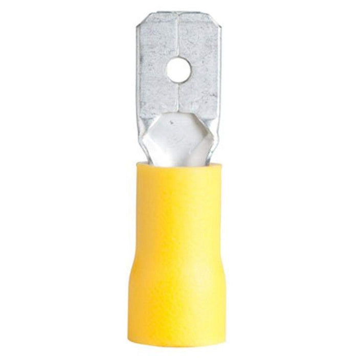 Gardner Bender 20-145M Disconnect Male, Vinyl-Insulated Barrel, 12-10 AWG, Yellow