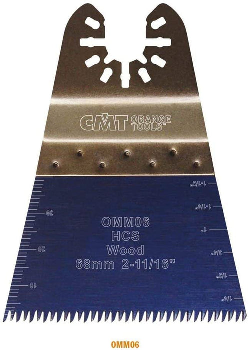 CMT OMM06-X5 5 Pcs Precision Cut Blade Japan Toothing for Wood Quick Release Blade Oscillating Multicutter,
