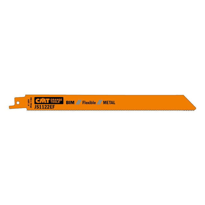 CMT USA, Inc. JS1122EF-5 CMT 18 TPI Bimetal Reciprocating Saw Blades for Metal (5 Pack), 8"