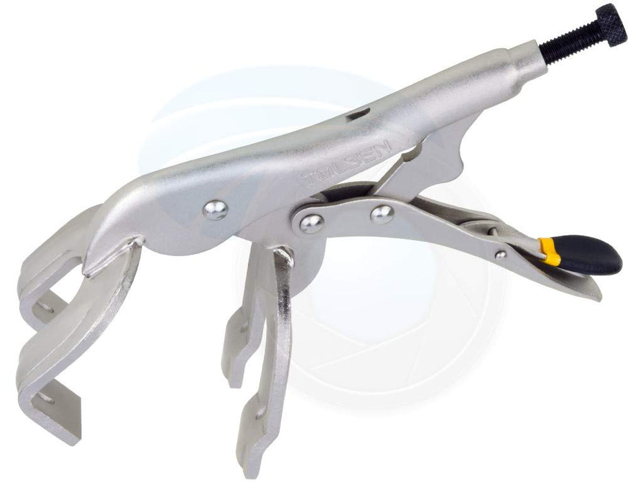 Tolsen 9-inch U-Shaped Jaws Adjustable Locking Holding Welding Clamp Pliers 10057
