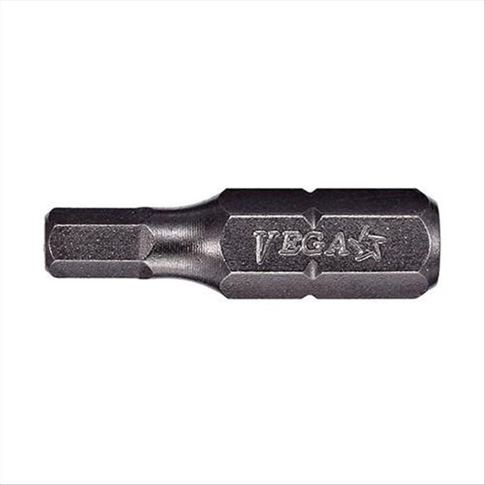 Vega Hex Tamper 5/64 Insert Bit x 1" #021