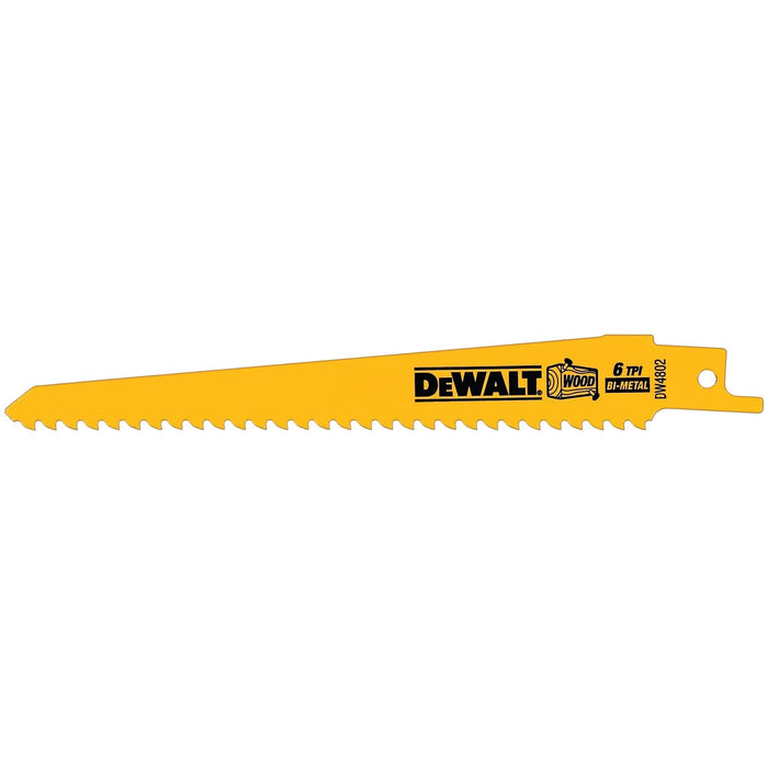 DEWALT DW4802B25 6-Inch Reciprocating Saw Blade (25-Pack)
