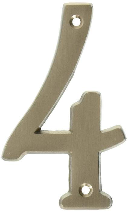 4 Inch House Number #4