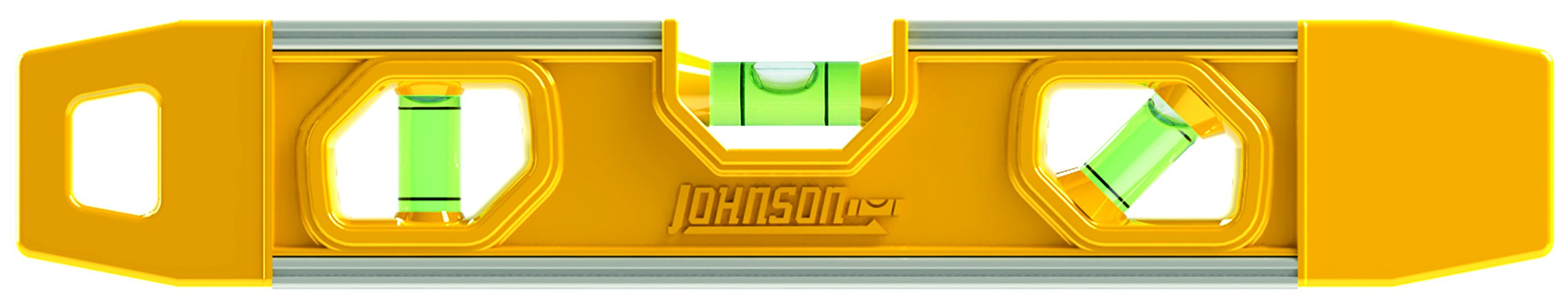Johnson Level & Tool 8500M Magnetic Aluminum Torpedo Level, 9", Yellow, 1 Level