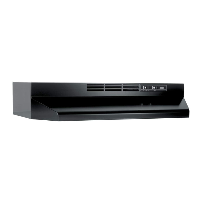 Broan-NuTone Non-Ducted Ductless Range Hood with Lights Exhaust Fan for Under Cabinet