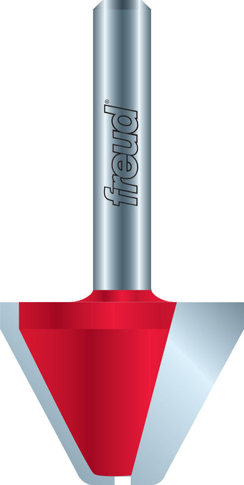 Freud 20-574: 1-1/8" (dia.) Lettering Bit with 1/2" shank, 2-13/32" overall length