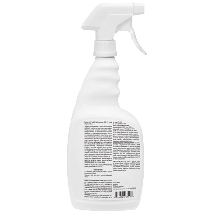 Zep Spirit Ii Germicidal Disinfectant Cleaner - 32 Ounces (Case Of 12) 67909 - Powerful Detergent System Quickly Cuts Through Grease And Heavy Soil To Allow For Easy Wiping