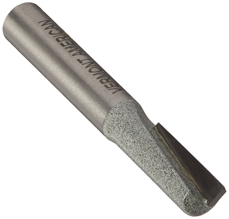 Vermont American 23102 1/4-by-5/8-Inch Carbide Tipped Straight Router Bit, 1-Flute 1/4-Inch Shank