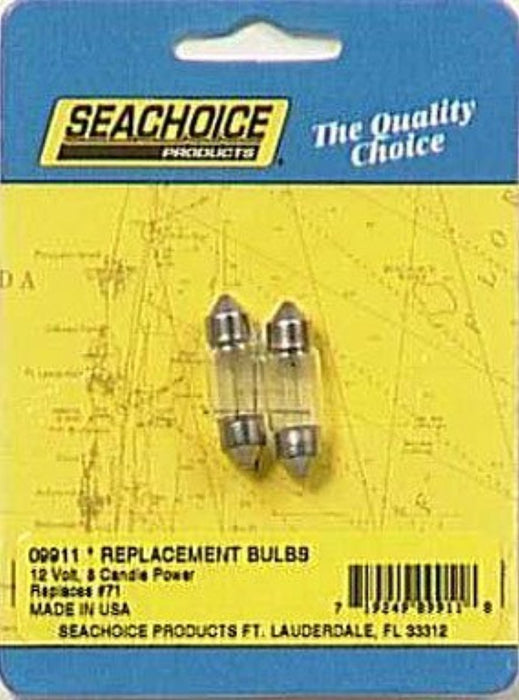 SEACHOICE Replacement Bulb (PERKO 71) 2 per Card