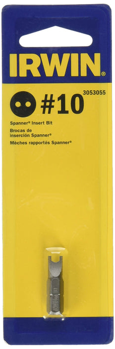 IRWIN 3053055 1" #10 Spanner Insert Bit