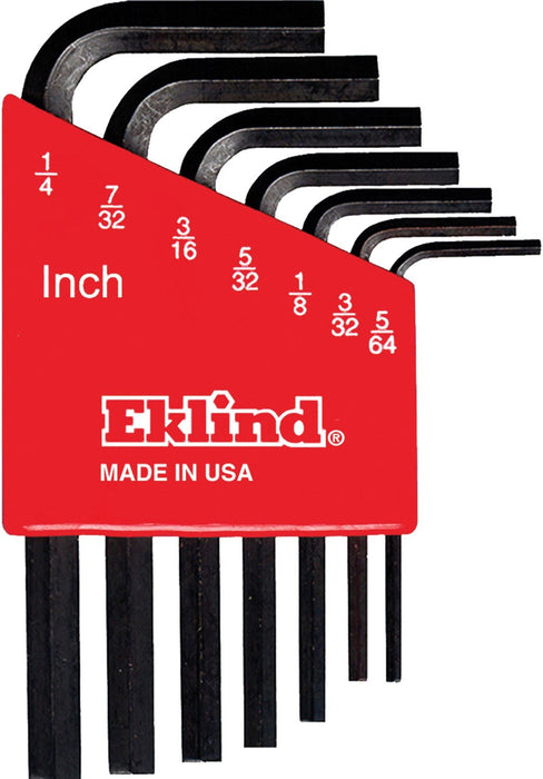 Eklind 10107 Cushion Grip Hex T-Key Set 7 Count