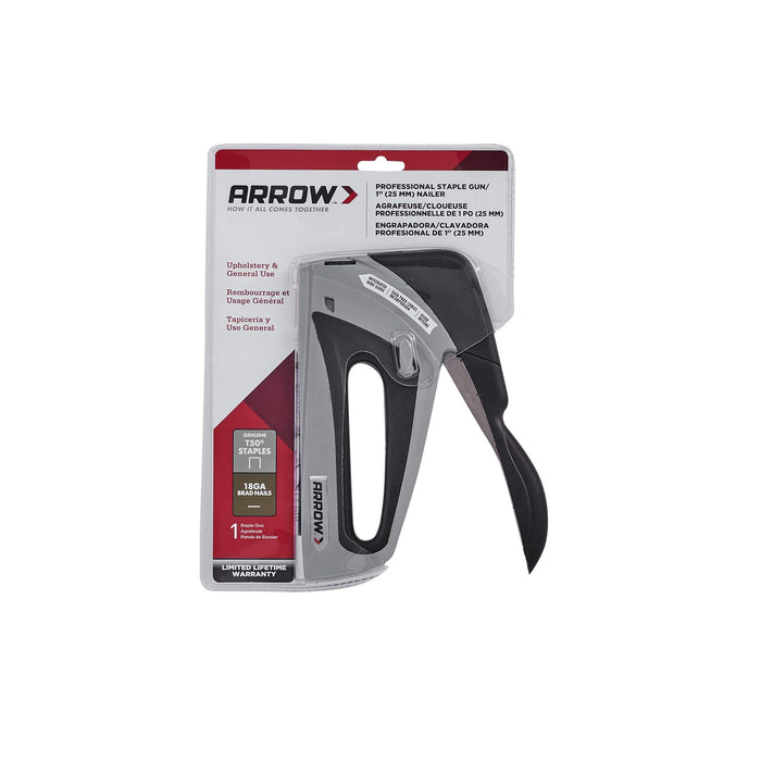 Arrow T50ELITE Professional Staple and Brad Nail Gun