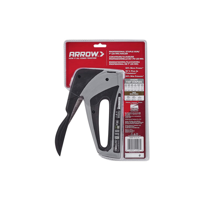 Arrow T50ELITE Professional Staple and Brad Nail Gun