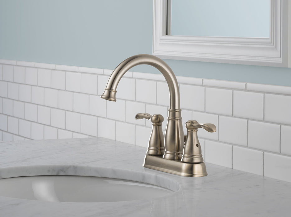 Delta 25984LF-OB Porter Two Handle Centerset Bathroom, Oil Bronze