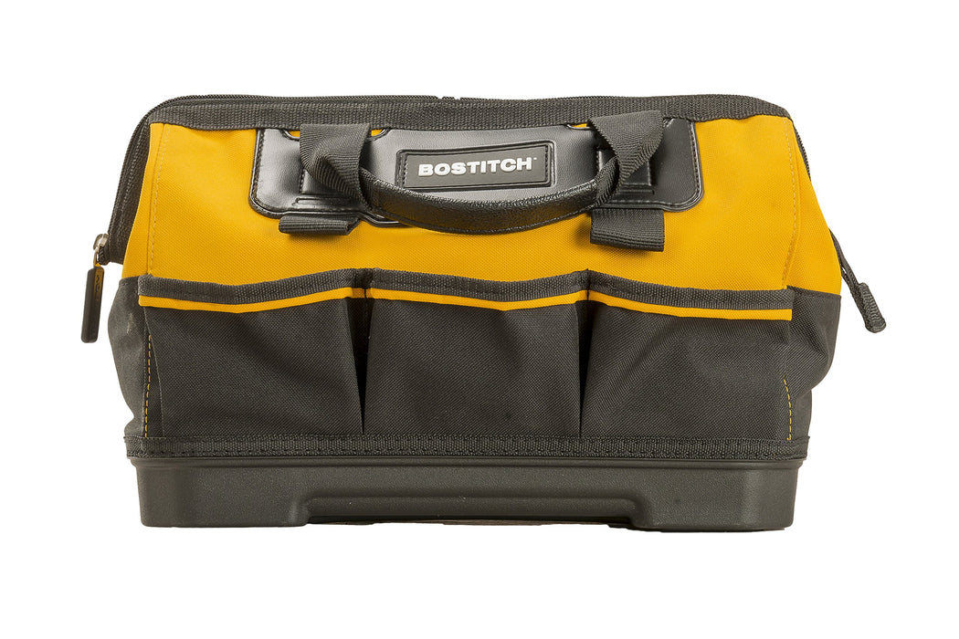 BOSTITCH BTST514150 Open Mouth Tool Bag, 14-Inch