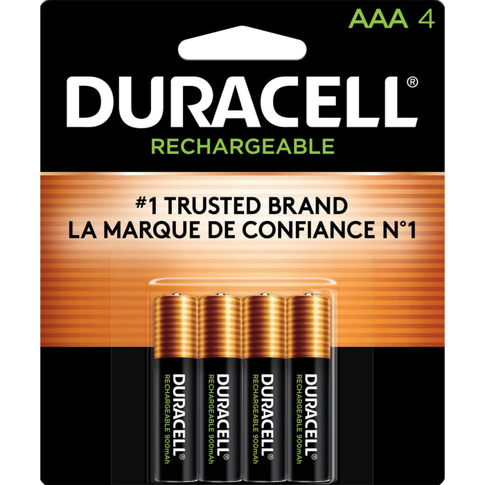 NL2400B4N Duracell-Rechargeable NiMH Batteries,AAA,4 Pack