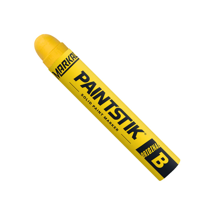80221 Markal Paintstik Original B Solid Paint Marker, Yellow