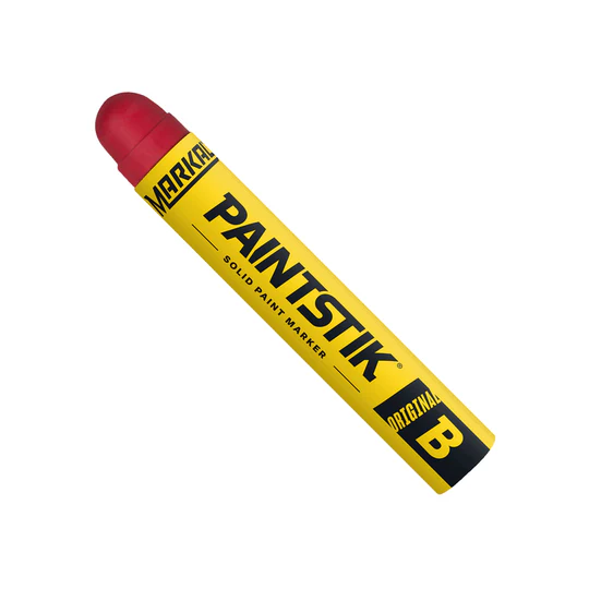 80222 Markal Paintstik Original B Solid Paint Marker, Red