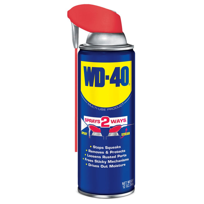 490026 WD-40® Smart Straw® Lubricant, Multi-Use, 8oz, Aerosol