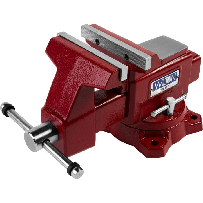 28819 Wilton 675U,Utility Vise,5-1/2" Jaw Width,5" Jaw,3-3/16"