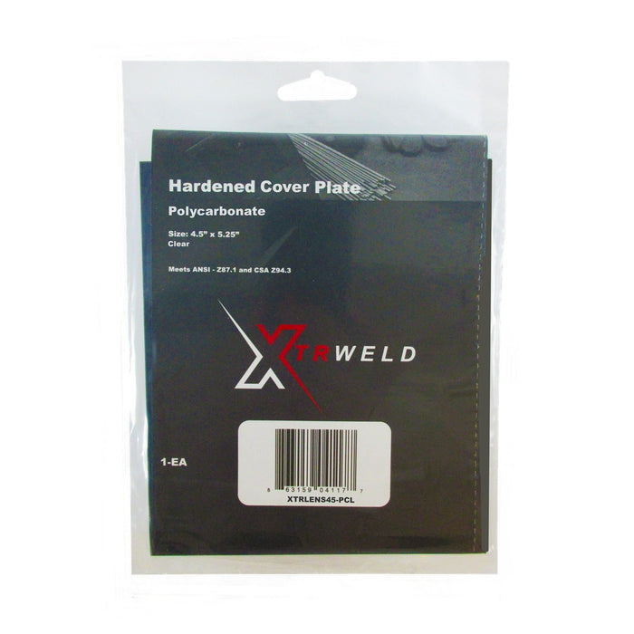 LENS45PCL XTRweld Lens, Cover Plate, Clear, Polycarbonate