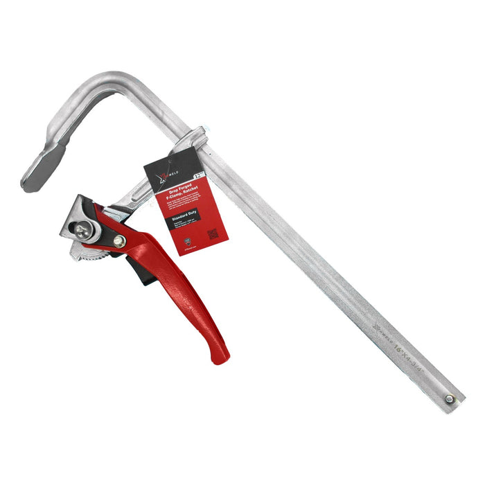 TCFR241200SD XTRweld Clamp, F, Ratchet, 1200 PSI, 24" Steel, Chrome Plated