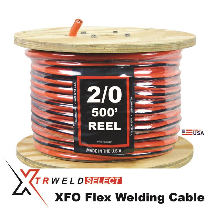 WCS2/0XFO-500 XTRweld Select Welding Cable, XFO, 600V, 2/0 AWG, 500'