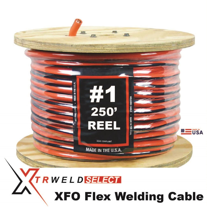 WCSN1XFO-250 XTRweld Select Welding Cable, XFO, 600V, #1 AWG, 250'