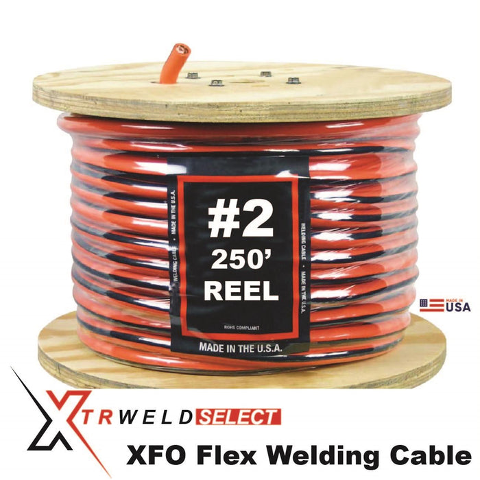 WCSN2XFO-250 XTRweld Select Welding Cable, XFO, 600V, #2 AWG, 250'