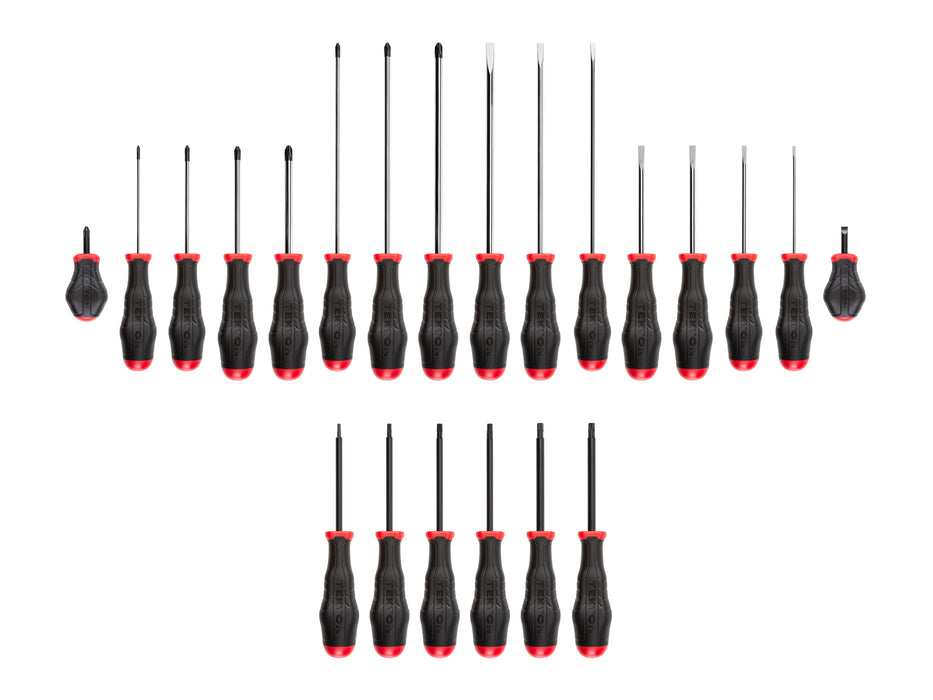 Highorque Screwdriver Set, 22-Piece (#0-#3, 1/8-5/16 in., T1030)