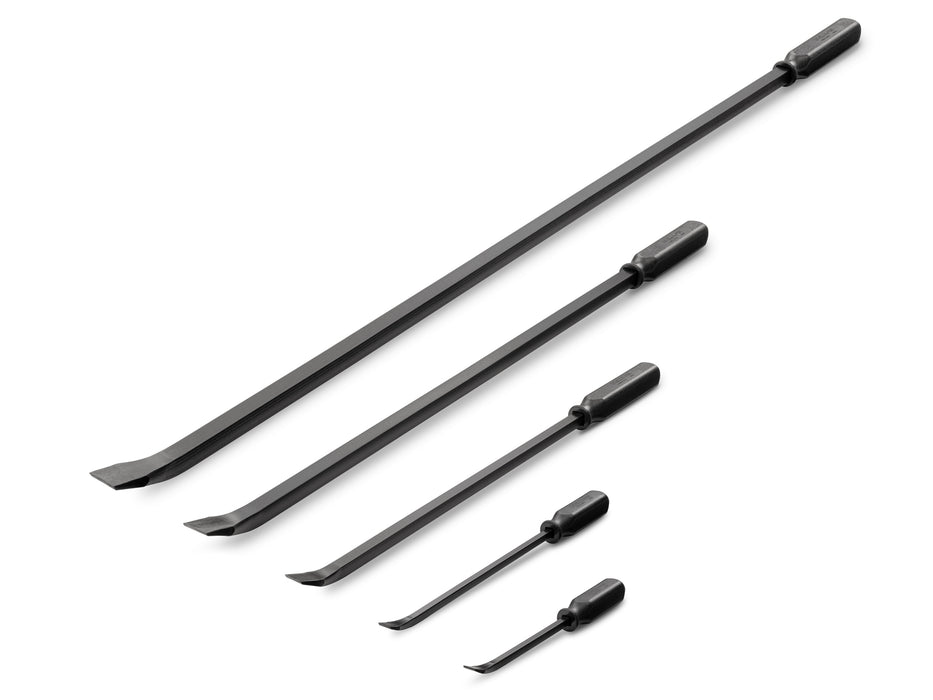 Angled End Handled Pry Bar Set, 5-Piece (12, 17, 25, 36, 45 in.)